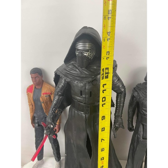 Set of 9 Star Wars Action Figures Kylo Ren Darth Vader Chewbacca Trooper - Picture 3 of 9